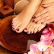 Gel pedicure